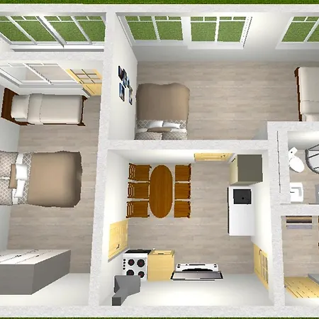 2 Bedrooms - Downtown - Excellent Location Apartment Burgas